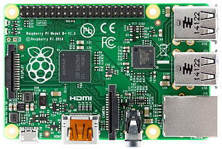 Raspberry Pi circuit board image